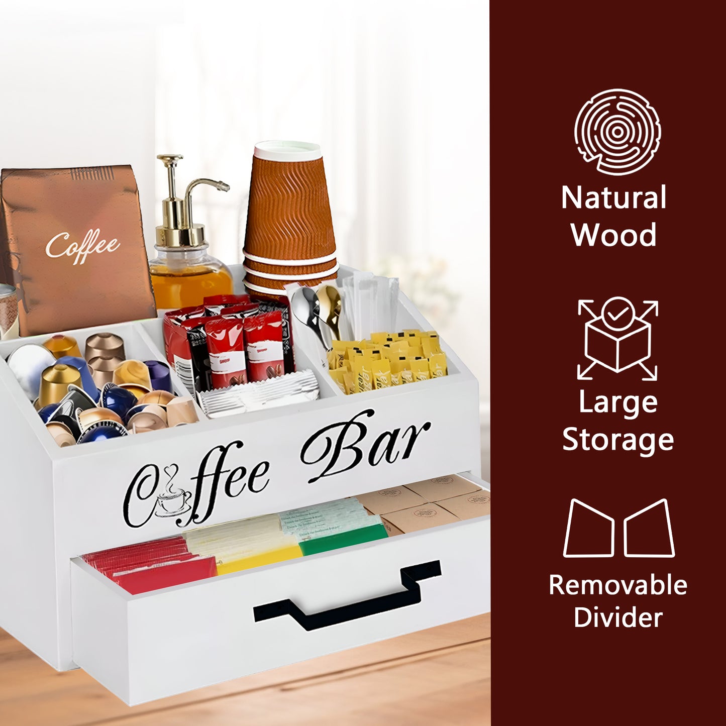 Coffee Station Organizer